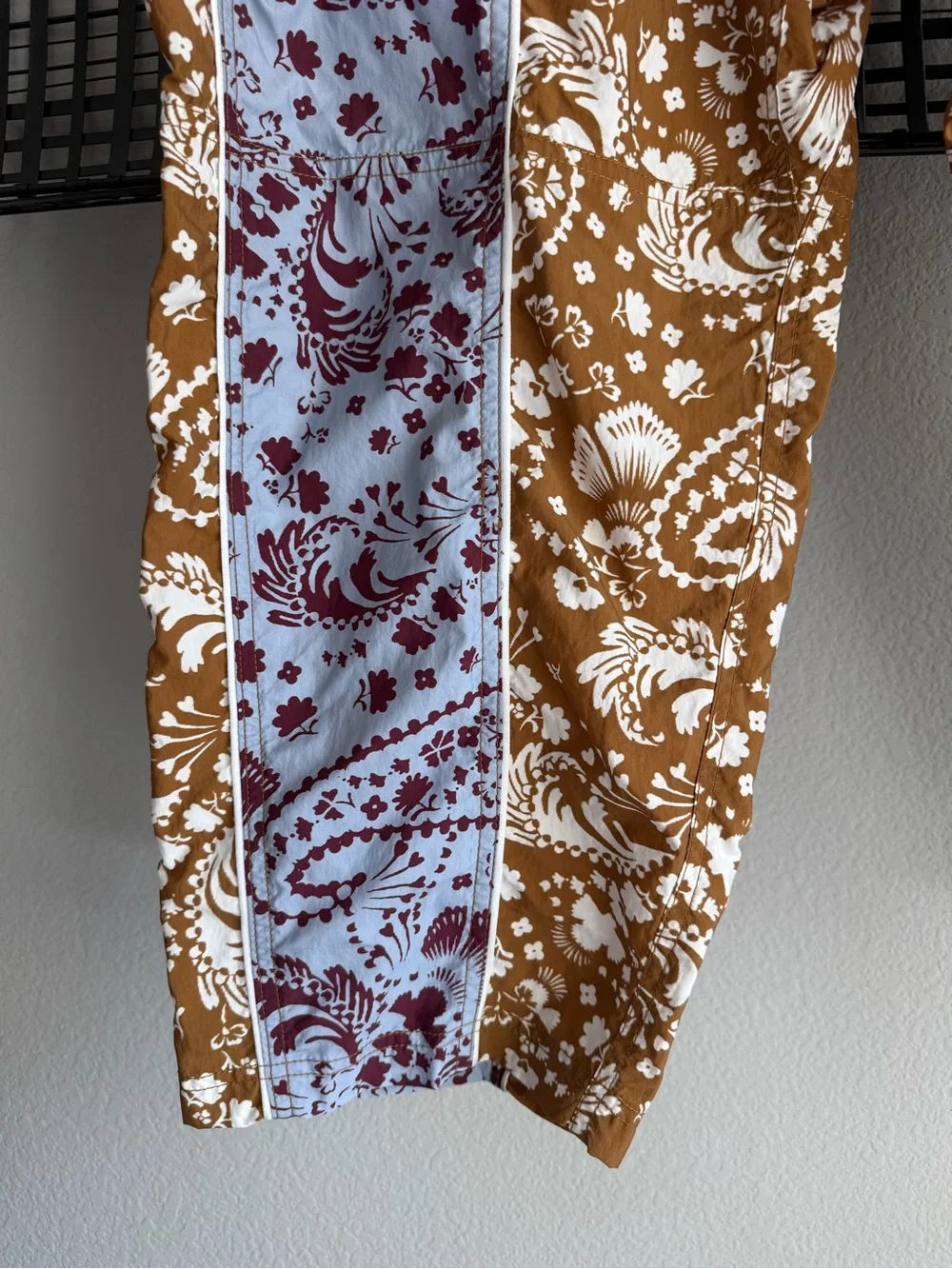 Free people Well Played Printed Pants Paisley And Floral Combo